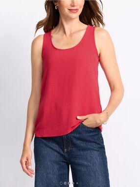 Montgomery Post Airette Knit Back Tank- XL